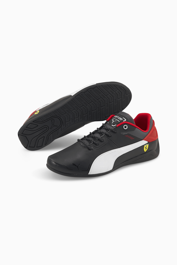 Scuderia Ferrari Drift Cat Delta Motorsport Shoes, Puma Black-Puma White, extralarge