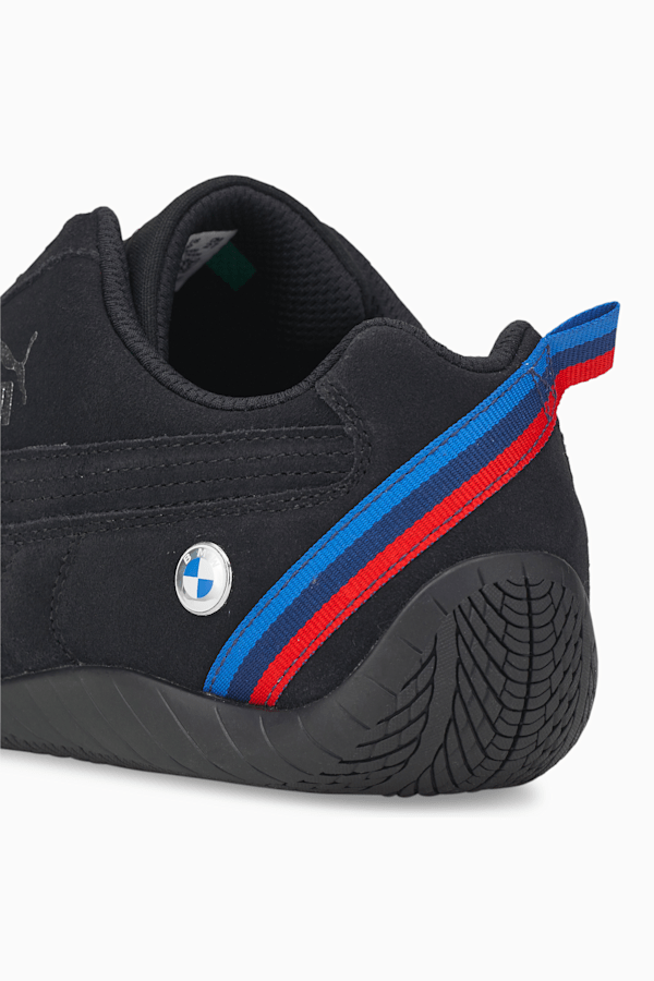 BMW M Motorsport Speedcat Driving Shoes, Puma Black-Puma White, extralarge