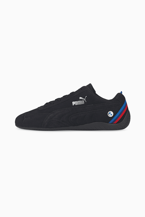 BMW M Motorsport Speedcat Driving Shoes, Puma Black-Puma White, extralarge