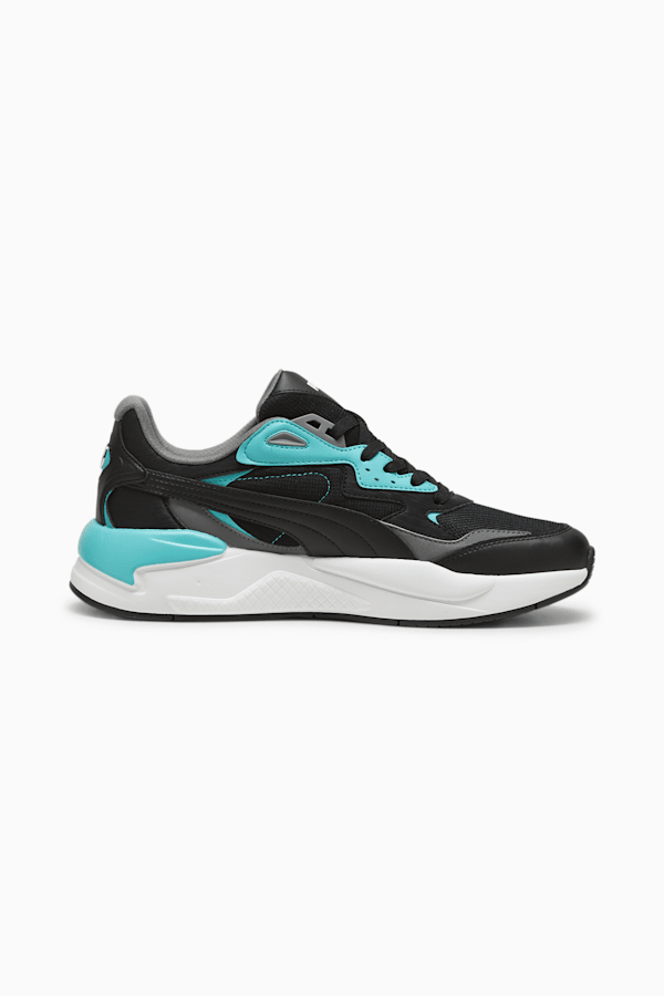 Mercedes F1 X-Ray Speed Unisex Sneakers, PUMA Black-Sheen Green, extralarge