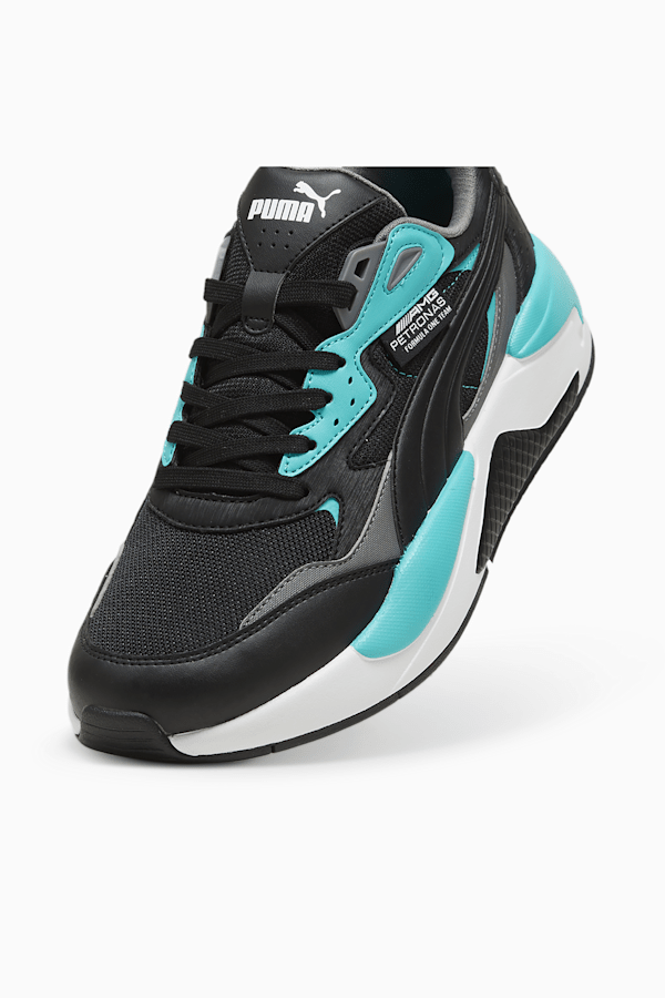 Mercedes F1 X-Ray Speed Unisex Sneakers, PUMA Black-Sheen Green, extralarge
