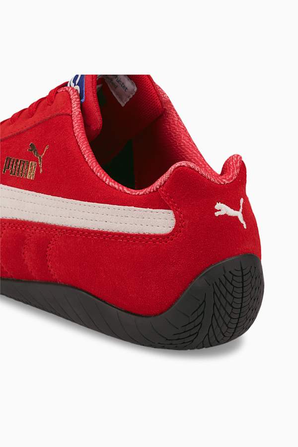PUMA x SPARCO Speedcat OG Driving Shoes, Ribbon Red-Puma White, extralarge