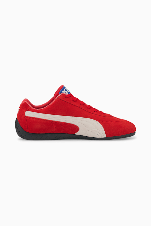 PUMA x SPARCO Speedcat OG Driving Shoes, Ribbon Red-Puma White, extralarge