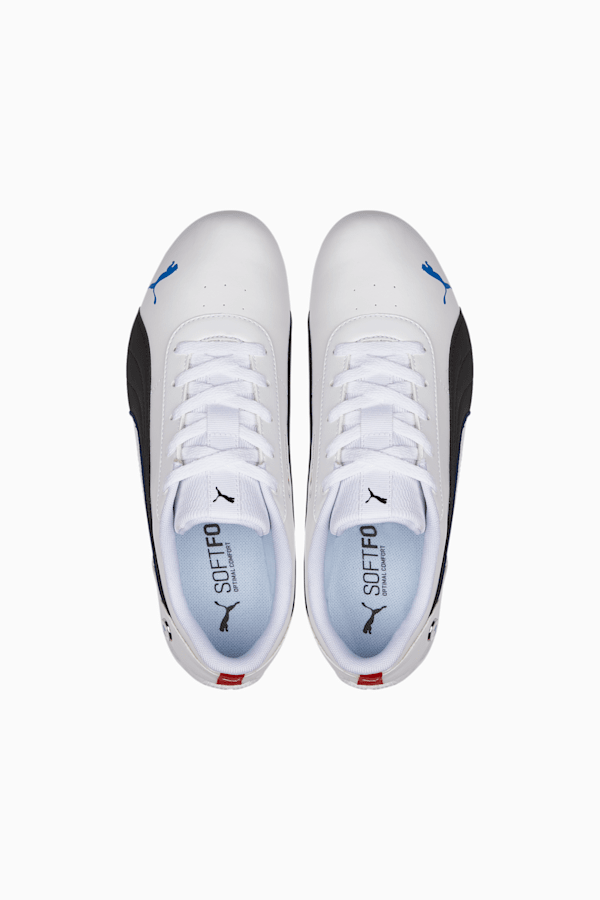 BMW M Motorsport Neo Cat Motorsport Shoes, Puma White-Puma Black, extralarge