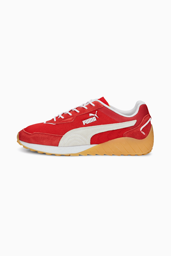 PUMA x SPARCO SPEEDFUSION Driving Shoes, Ribbon Red-Puma White, extralarge