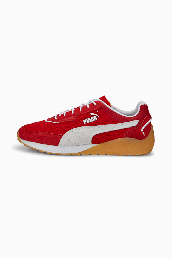 PUMA x SPARCO SPEEDFUSION Driving Shoes, Ribbon Red-Puma White, extralarge