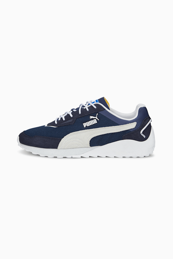 PUMA x SPARCO SPEEDFUSION Driving Shoes, Peacoat-Puma White, extralarge