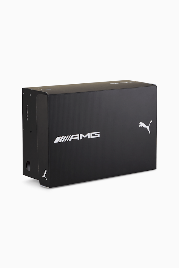 Mercedes-AMG Suede Men's Sneakers, PUMA Black-Light Mint-PUMA White, extralarge