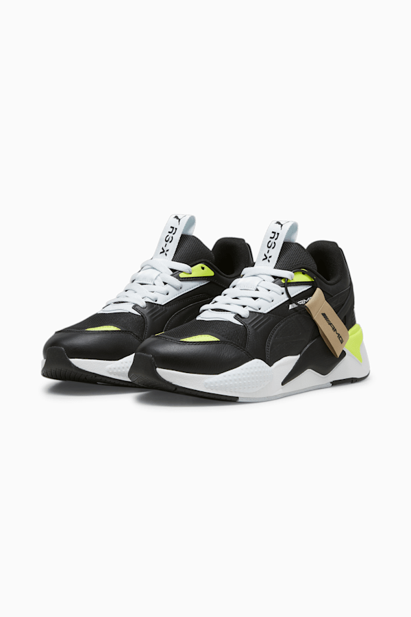 AMG RS-X T Sneakers, PUMA Black-Electric Lime, extralarge-GBR