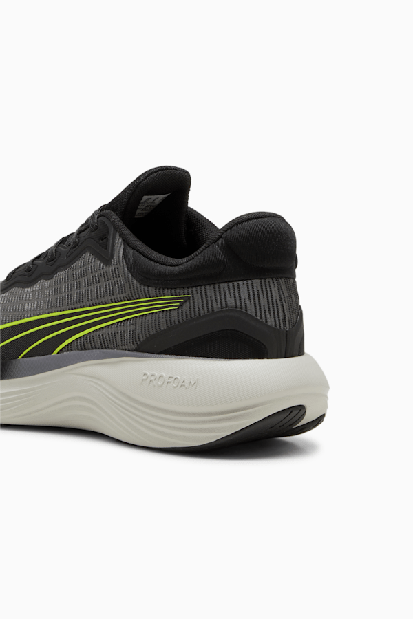 Scend Pro Ultra Men's Running Shoe, PUMA Black-Lime Pow, extralarge