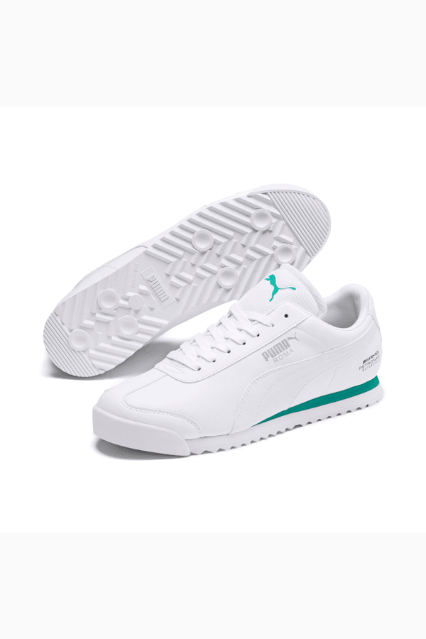 Puma mercedes white sneakers discount