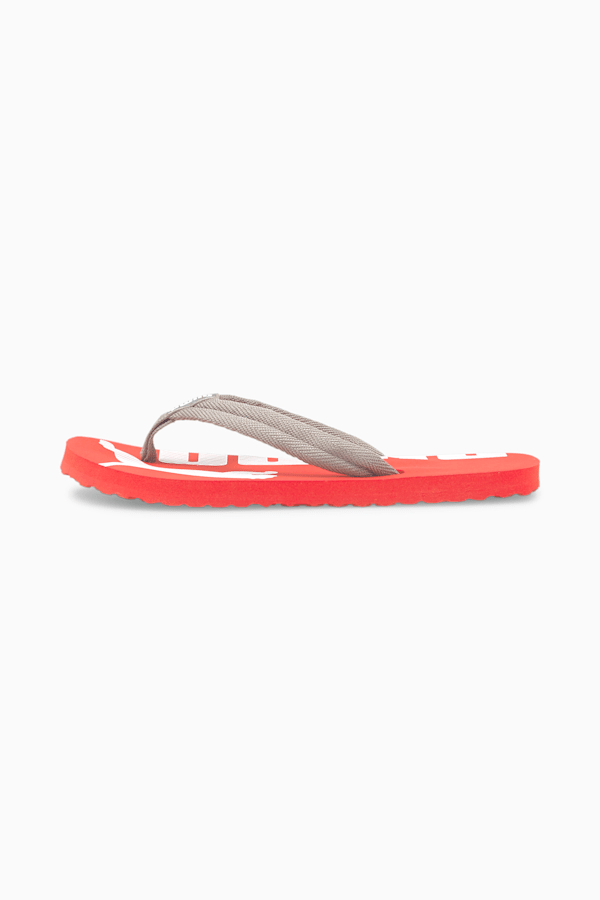 Epic Flip v2 Kids' Sandals, High Risk Red-Steel Gray-Puma White, extralarge-GBR