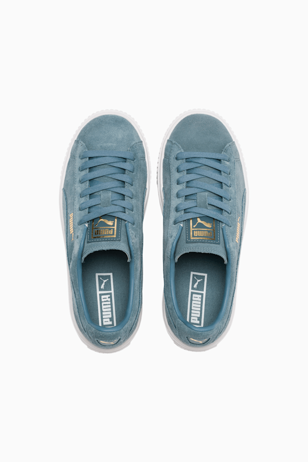 Puma suede women's platform sales