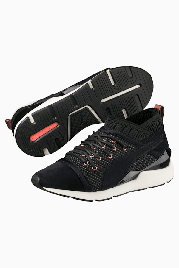 Puma pearl velvet rope trainers discount
