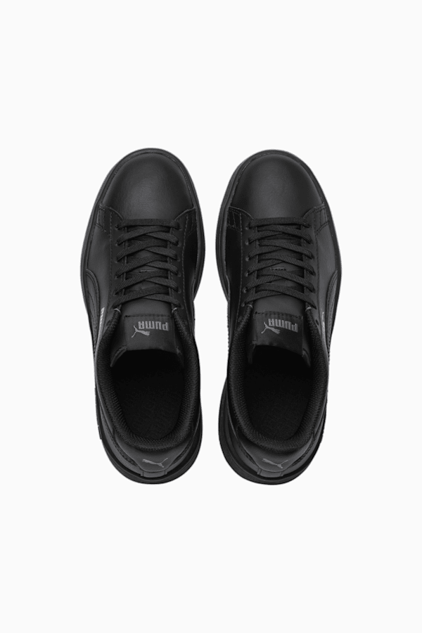 Puma smash v2 leather black discount