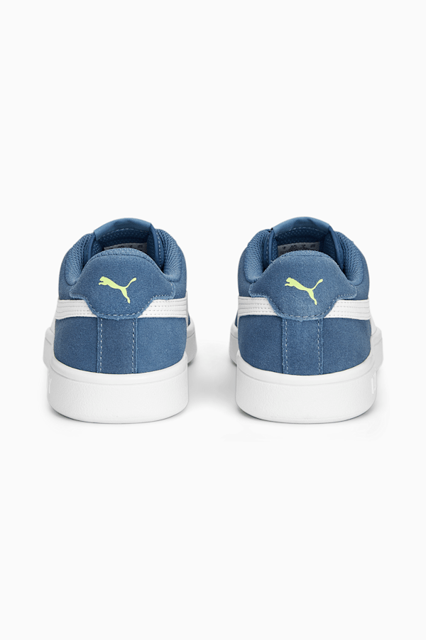 Smash v2 Suede Sneakers Big Kids, Deep Dive-PUMA White-Lily Pad, extralarge