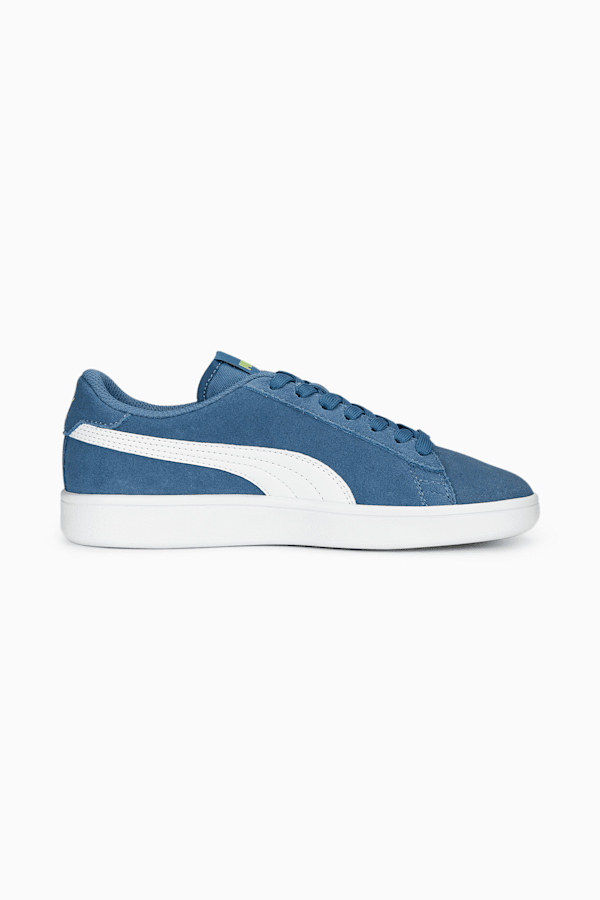 Smash v2 Suede Sneakers Big Kids, Deep Dive-PUMA White-Lily Pad, extralarge