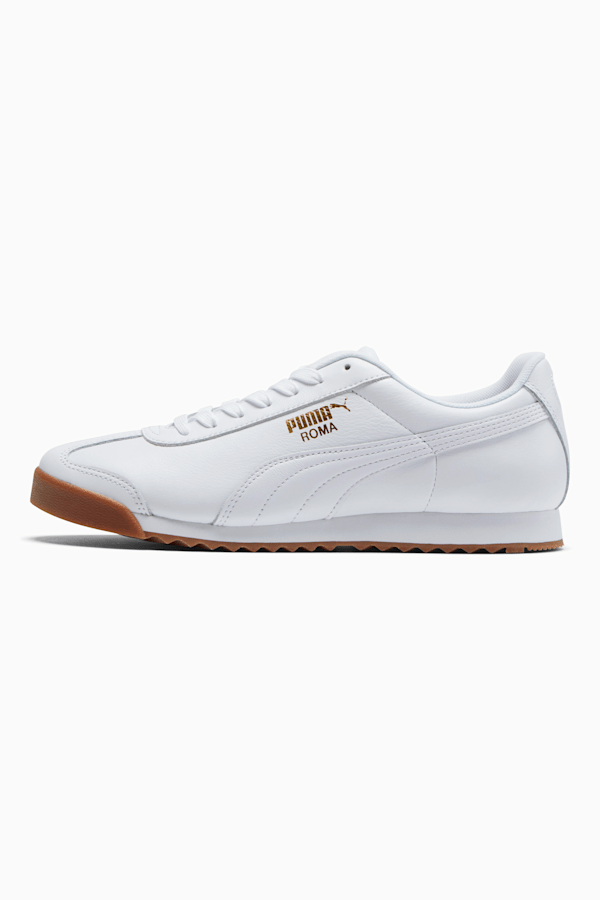 Puma roma trainers white 2025