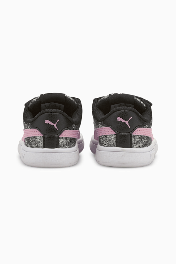 PUMA Smash v2 Glitz Glam Sneakers Babies, Puma Black-Pale Pink, extralarge