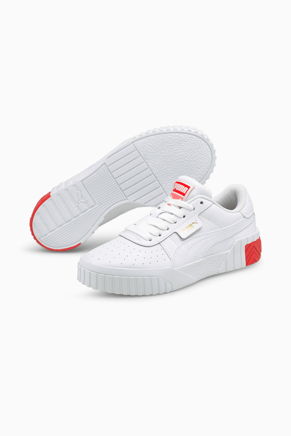 Puma cali top sneakers red