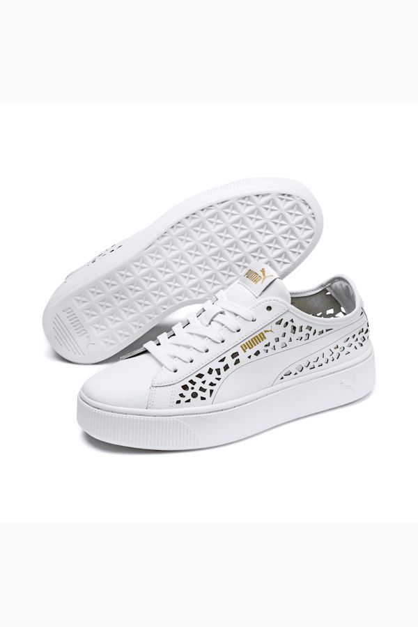 Puma vikky stacked women's sneakers clearance