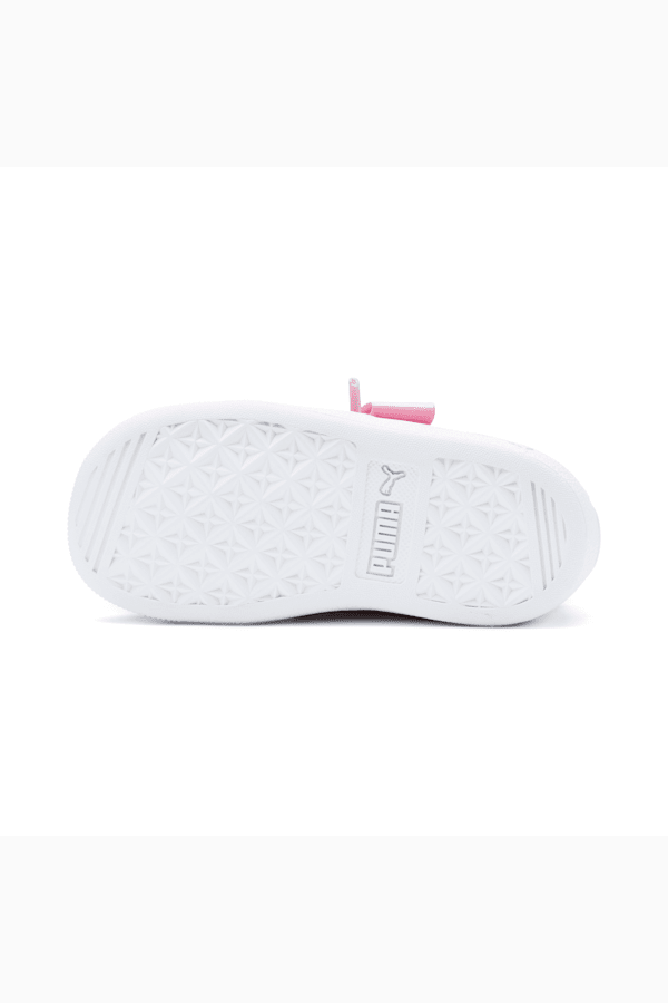 Pink puma shoes with 2025 ribbon