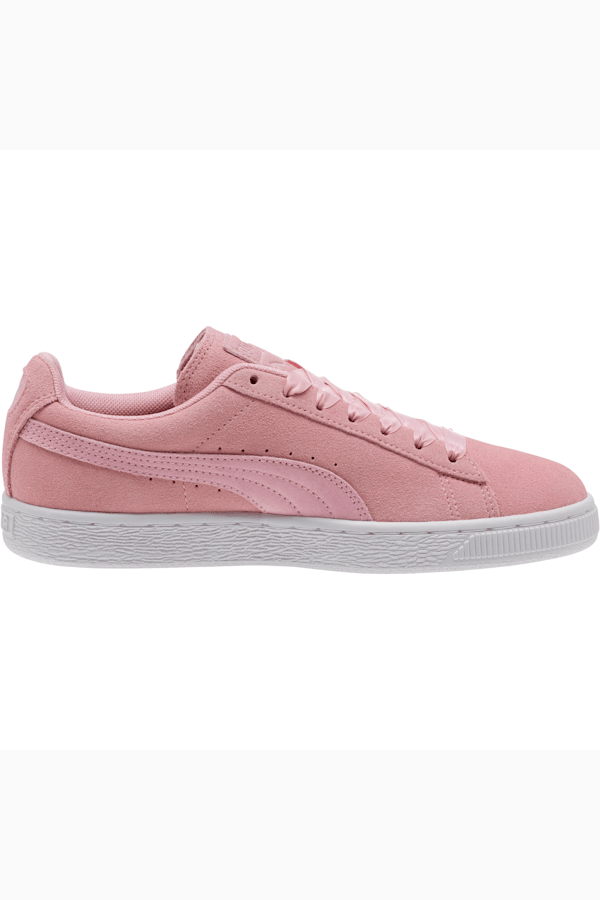 Pink suede pumas best sale