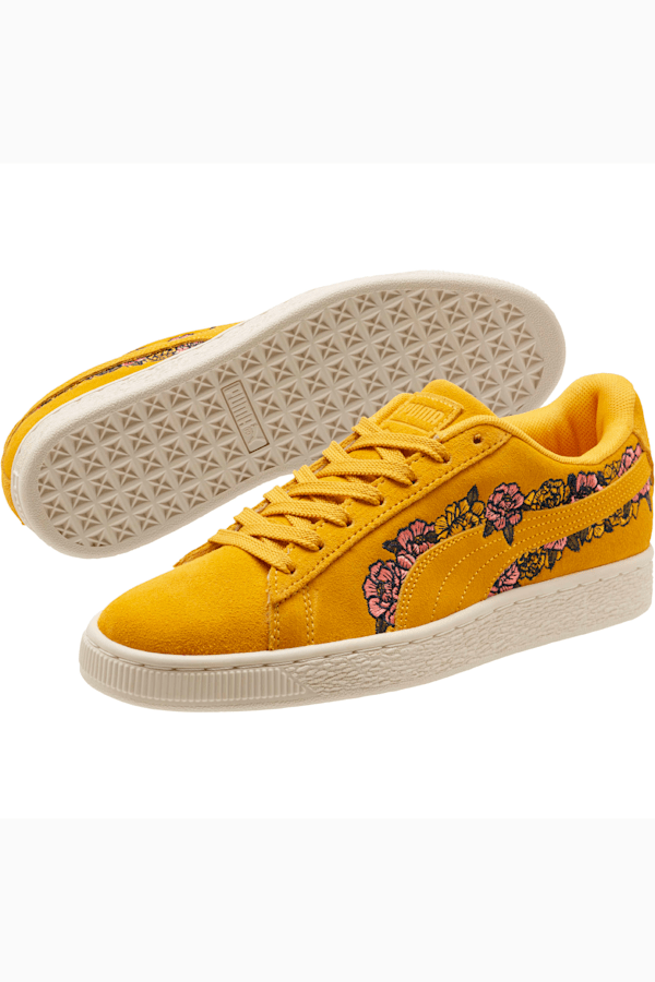 Puma embroidered sneakers best sale