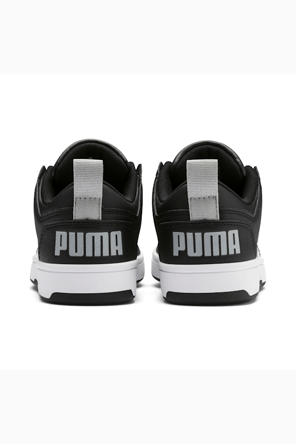 PUMA Rebound LayUp Lo Sneakers Big Kids, Puma Black-Puma White-High Rise, extralarge