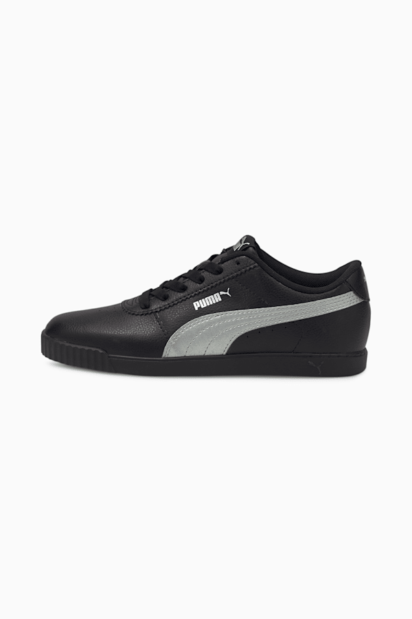 Carina Slim Women's Sneakers, Puma Black-Puma Silver, extralarge