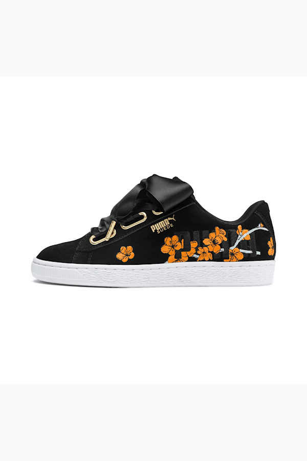 Puma basket heart womens sales