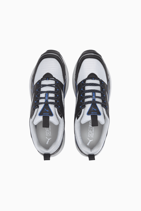 Axis Trail Sneakers, H Rise-Black-P Blue-Slvr-Wht, extralarge