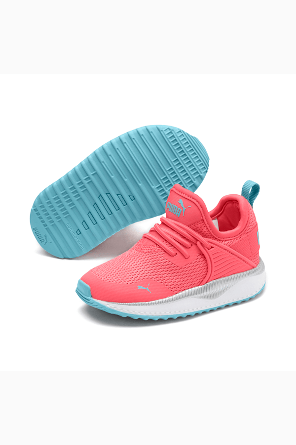 Pacer Next Cage Metallic Toddler Shoes PUMA