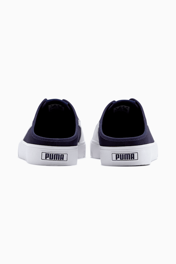 Bari Mule Shoes, Peacoat-Puma White-Gum, extralarge