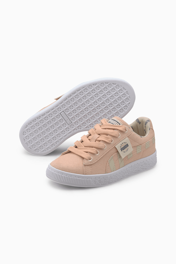 Time4Change Basket Canvas Little Kids Shoes PUMA