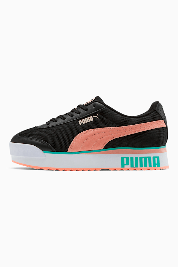 Roma amor 2025 logo women's sneakers