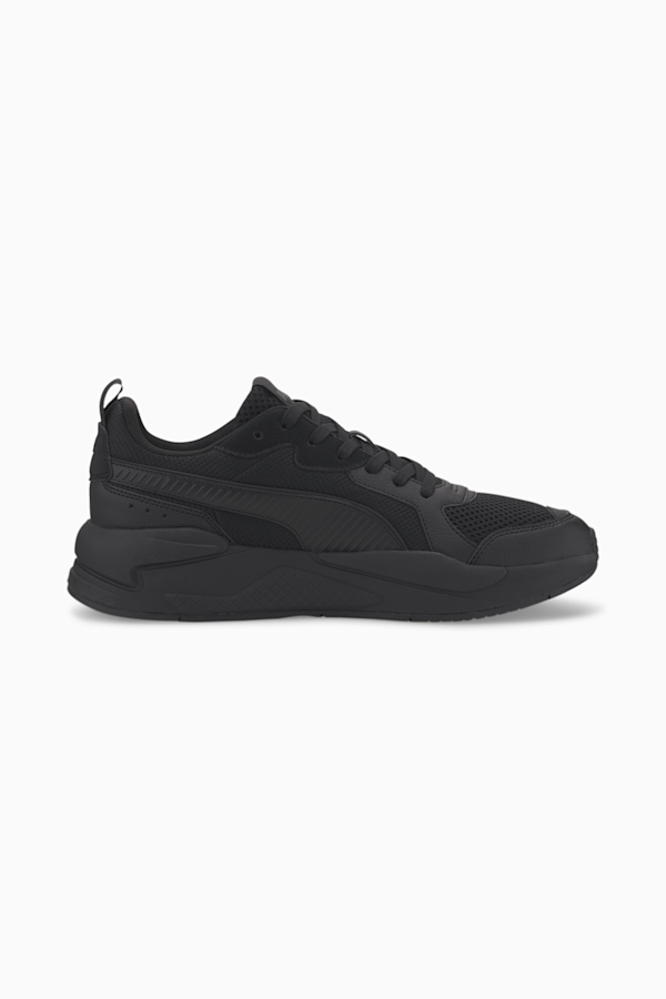 Mens black puma trainers clearance