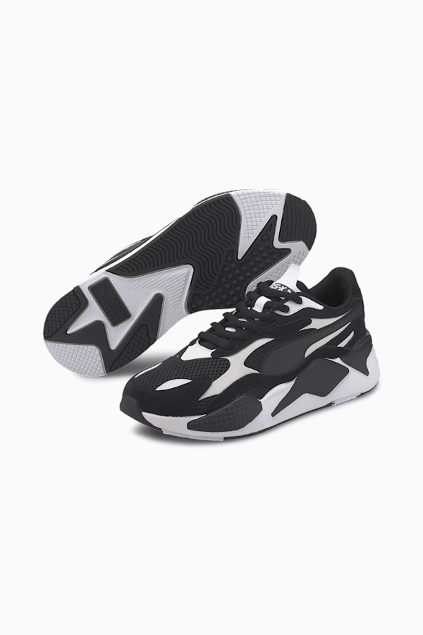 Puma rs x hotsell super black and white
