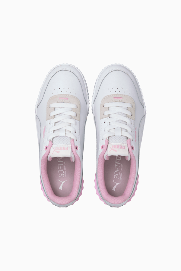 Carina Lift Women's Trainers, Puma White-Pink Lady, extralarge