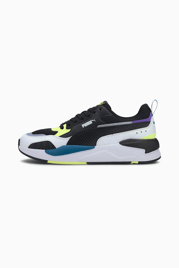 X-Ray 2 Square Trainers, Puma White-Puma Black-Fizzy Yellow-Digi-blue-Ultra Violet, extralarge