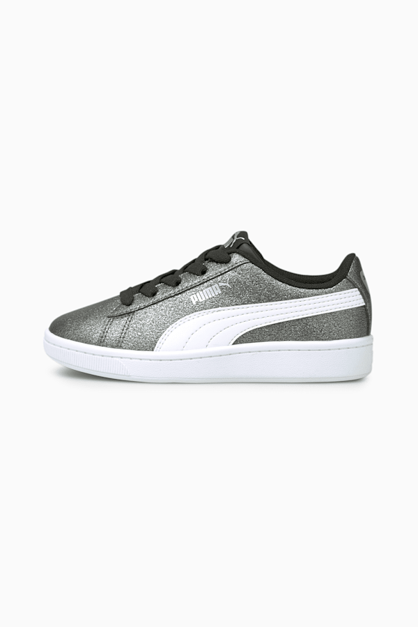 Puma shoes silver kids clearance
