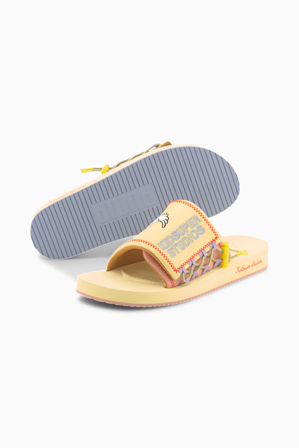 Peach cheap puma slides