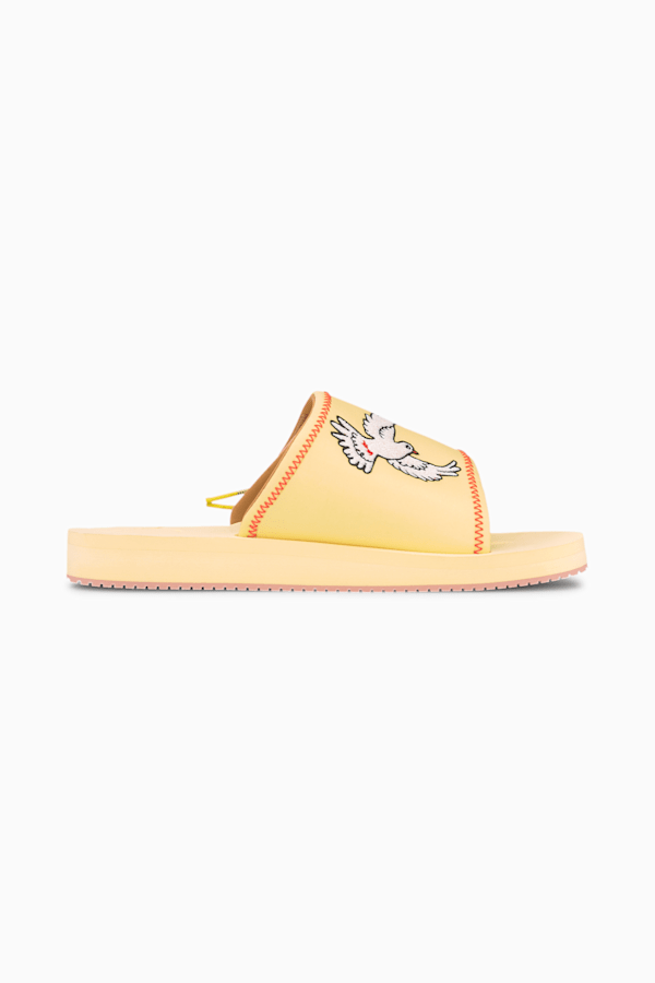 Peach hotsell puma slides