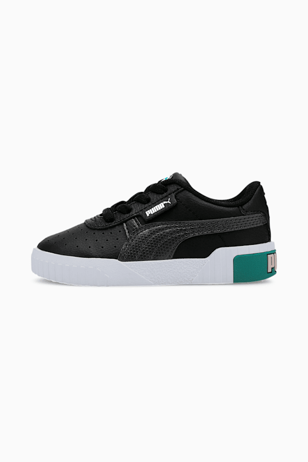 Cali Toddler Shoes, Puma Black-Viridian Green, extralarge