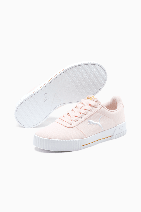 Carina Summer Cat Women's Sneakers, Rosewater-Puma White, extralarge