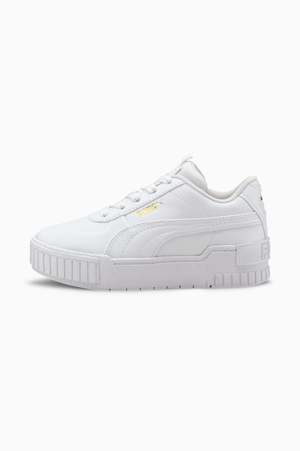 Cali Sport Little Kids' Shoes, Puma White-Puma White, extralarge