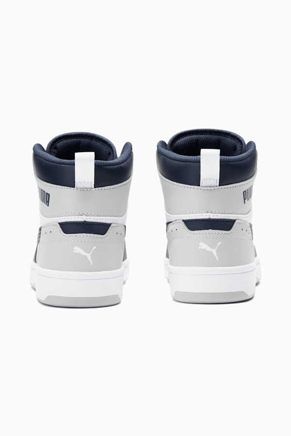 Rebound JOY Sneakers Big Kids, Puma White-Parisian Night-Gray Violet, extralarge