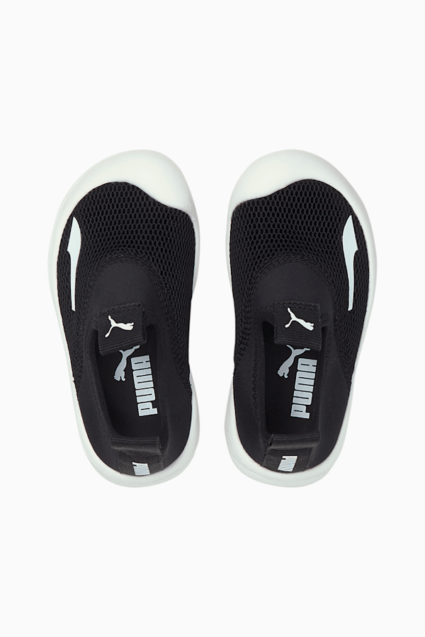 Aquacat Shield Babies' Sandals, Puma Black-Puma White, extralarge