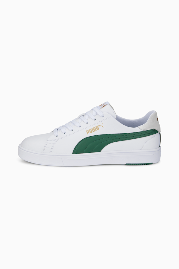 Green and white puma new arrivals sneakers