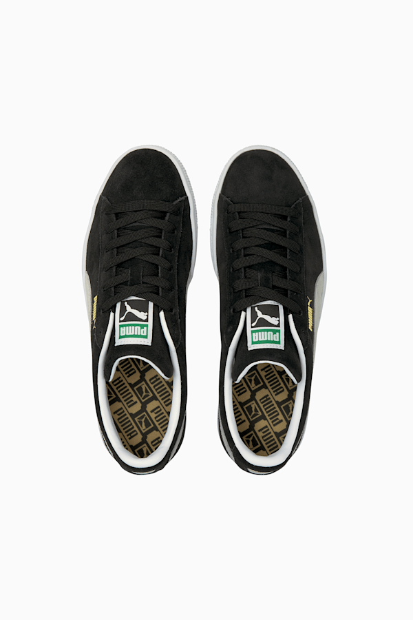 Puma suede classic black gold 2025